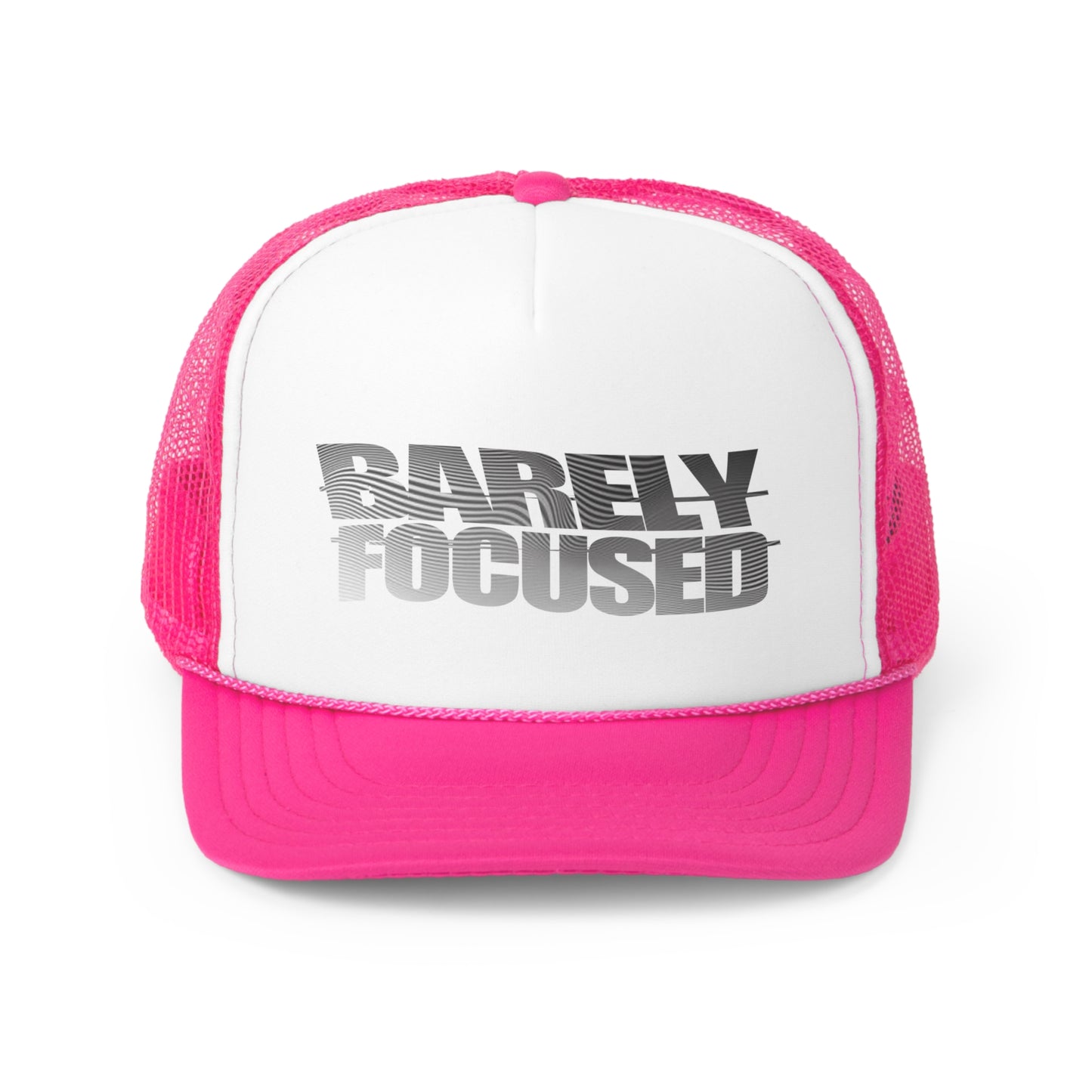 Barely Focused Trucker Cap