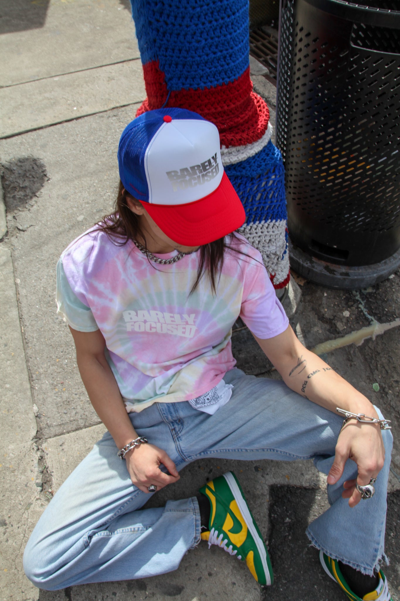 Barely Focused Trucker Cap